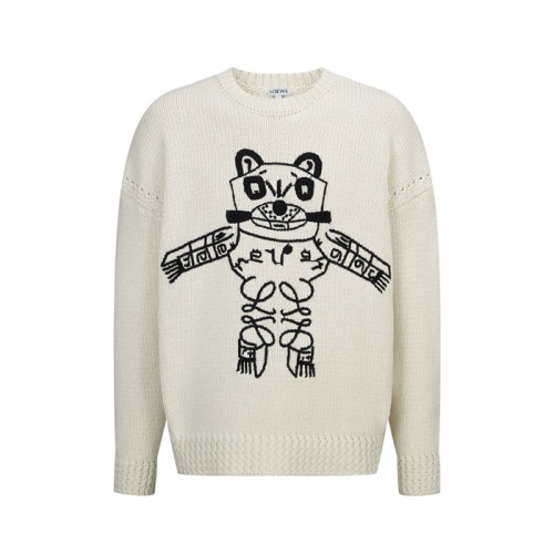 로에베 남성 라운드 스웨터 - Loewe Mens Round Sweater - loc13414x