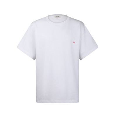 셀린느 남성 반팔 티셔츠 - Celine Mens Round Tshirt - cec13419x