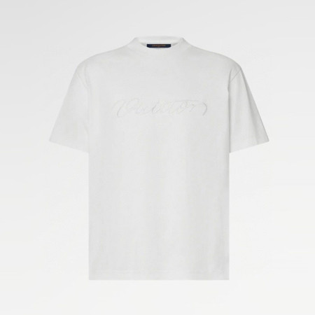루이비통 남성 라운드 반팔 티셔츠 - Louis vuitton Mens Round Tshirt - lvc13428x