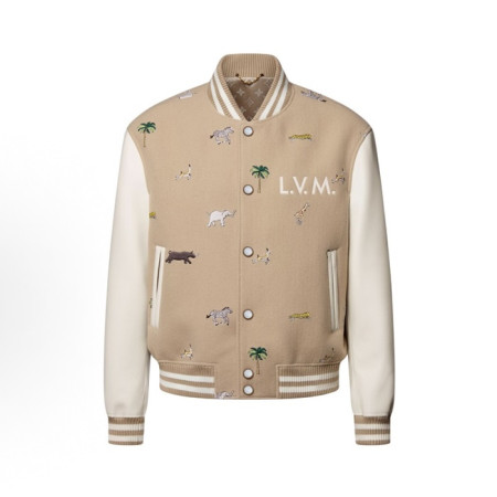 루이비통 남성 봄버 자켓 - Louis vuitton Mens Bomber Jacket - lvc13429x