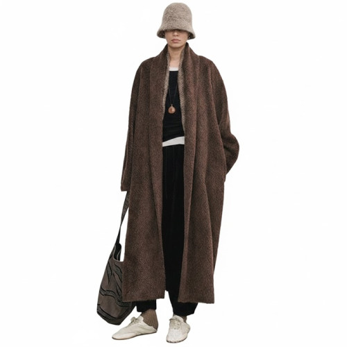 로로피아나 여성 캐시미어 코트 - Loro Piana Womens Cashmere Coat - lpc13438x