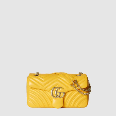 구찌 여성 GG 마몽 미디엄 숄더백 - Gucci Womens GG Marmont Medium Shoulder Bag - gub13384x