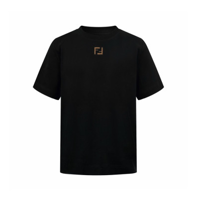 펜디 남성 라운드 반팔 티셔츠 - Fendi Mens Round Tshirt - fec13469x
