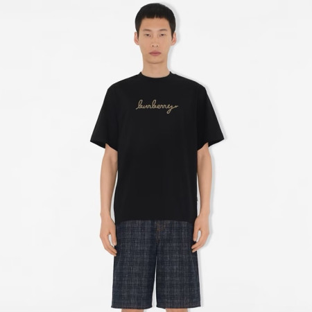 버버리 남성 라운드 반팔 티셔츠 - Burberry Mens Round Tshirt - buc13477x