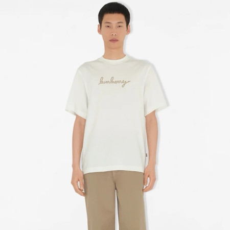 버버리 남성 라운드 반팔 티셔츠 - Burberry Mens Round Tshirt - buc13478x
