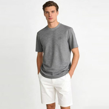 프라다 남성 라운드 반팔티 - Prada Mens Round Tshirt - prc13488x