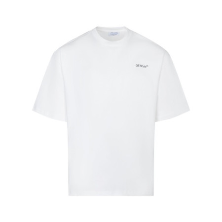 오프화이트 남성 라운드 반팔 티셔츠 - Off white Mens Round Tshirt - ofc13499x