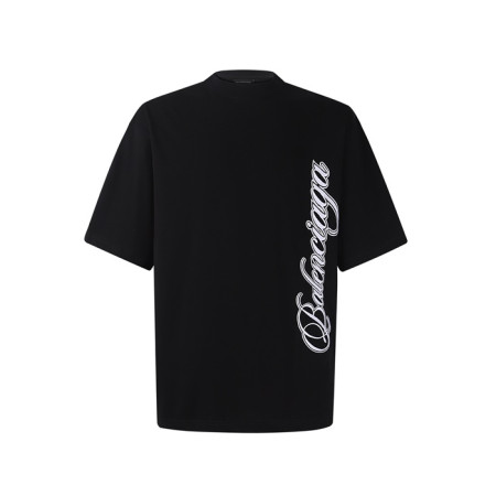 발렌시아가 남성 라운드 반팔 티셔츠 - Balenciaga Mens Round Tshirt - bac13512x