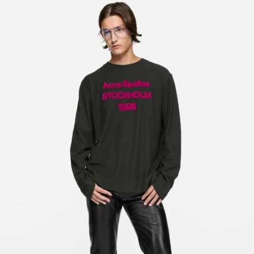 아크네 남성 라운드 긴팔티 - Acne Mens Round Tshirt - anc13522x