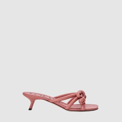 로에베 여성 플라멩코 노트 샌들 - Loewe Womens Flamenco Knot Sandals - los13419x