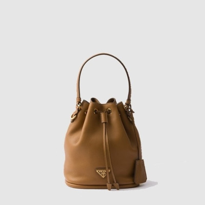 프라다 여성 소프트 그레인 버킷백 1BE067 - Prada Womens Soft Grain Bucket Bag - prb13438x