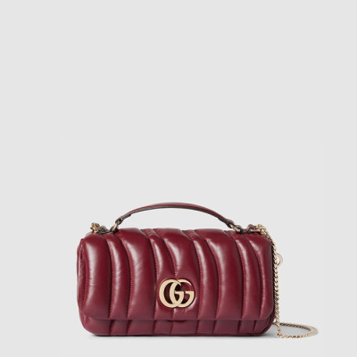 구찌 여성 GG 밀라노 스몰 탑 핸들백 - Gucci Womens GG Milano Small Top Handle Bag - gub13519x