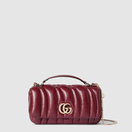 구찌 여성 GG 밀라노 스몰 탑 핸들백 - Gucci Womens GG Milano Small Top Handle Bag - gub13519x
