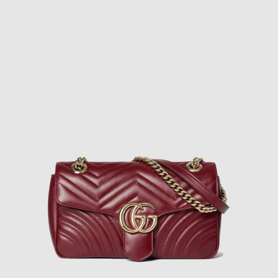 구찌 여성 GG 마몽 스몰 숄더백 - Gucci Womens GG Marmont Small Shoulder Bag - gub13546x