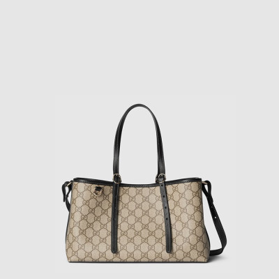 구찌 여성 GG 엠블럼 미디엄 토트백 - Gucci Womens GG Emblem Medium Tote Bag - gub13592x