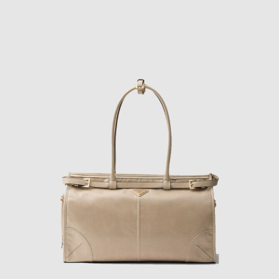 프라다 여성 보니 라지 가죽 핸드백 1BA433 - Prada Womens Bonnie Large Leather Handbag - prb13598x