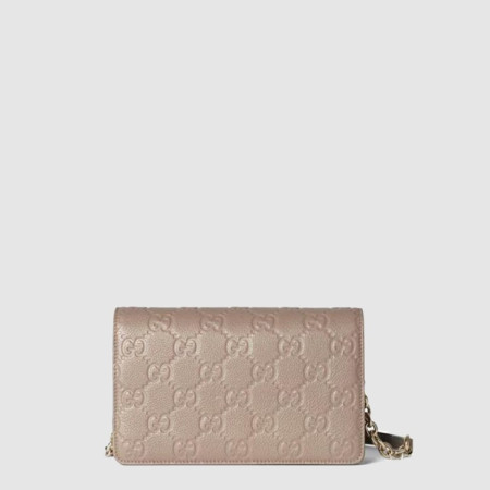 구찌 여성 GG 엠블럼 슈퍼 미니 숄더백 - Gucci Womens GG Emblem Super Mini Shoulder Bag - gub13604x