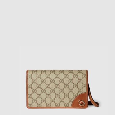 구찌 여성 GG 엠블럼 수퍼 미니 숄더백 - Gucci Womens GG Emblem Super Mini Shoulder Bag - gub13726x