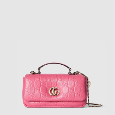 구찌 여성 GG 밀라노 미니 탑 핸들백 - Gucci Womens GG Milano Mini Top Handle Bag - gub13728x