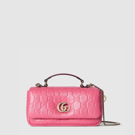 구찌 여성 GG 밀라노 미니 탑 핸들백 - Gucci Womens GG Milano Mini Top Handle Bag - gub13728x