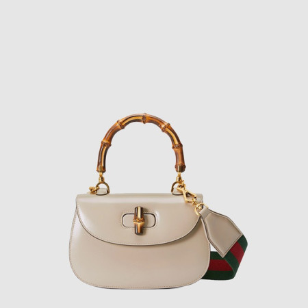 구찌 여성 뱀부 1947 핸드백 - Gucci Womens Bamboo 1947 Handbag - gub13767x