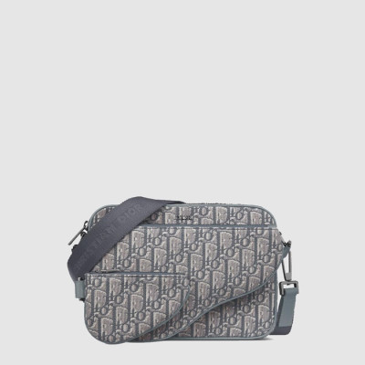 디올 남성 새들 트리플 파우치 - Dior Mens Saddle Triple Pouch - dib13783x