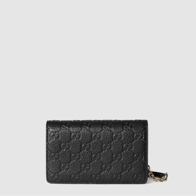 구찌 여성 GG 엠블럼 슈퍼 미니 숄더백 - Gucci Womens GG Emblem Super Mini Bag - gub13794x