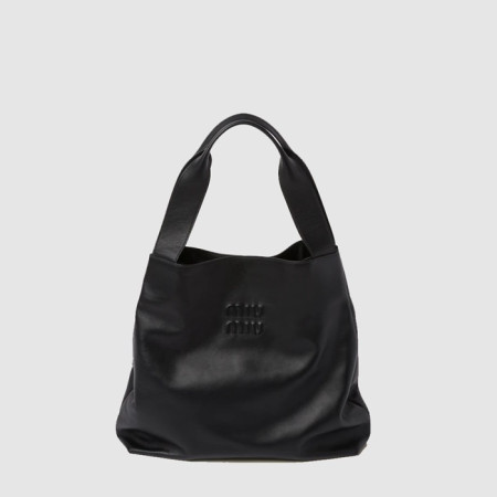 미우미우 여성 가죽 호보백 - Miumiu Womens Leather Hobo Bag - mib13795x