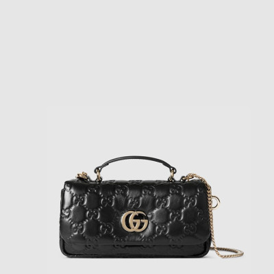 구찌 여성 GG 밀라노 미니 탑 핸들백 - Gucci Womens GG Milano Mini Top Handle Bag - gub13835x