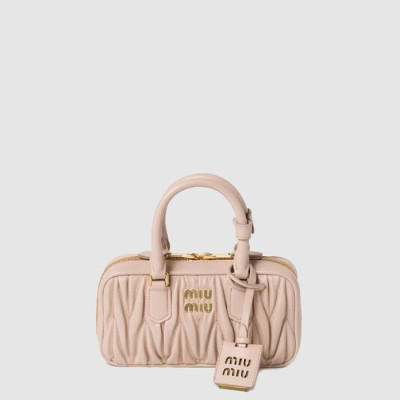 미우미우 여성 아르카디 마테라쎄 미니 백 - Miumiu Womens Arcadi Matelasse Mini Bag - mib14084x
