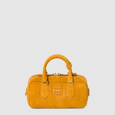 미우미우 여성 아르카디 탑 핸들 백 - Miumiu Womens Arcadi Top Handle Bag - mib14212x