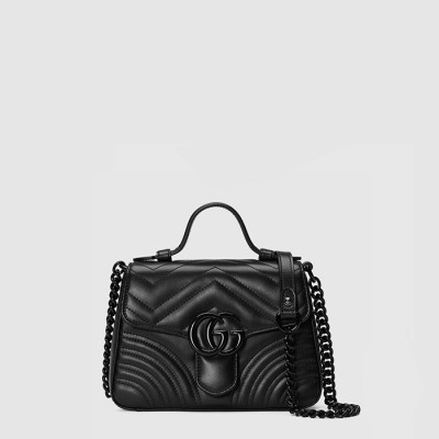 구찌 여성 GG 마몬트 스몰 핸드백 - Gucci Womens GG Marmont Small Handbag - gub14223x