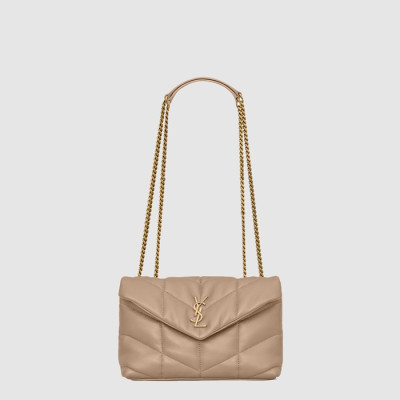 입생로랑 여성 루루 푸퍼 퀄팅 체인백 - Saint Laurent Womens Loulou Puffer Bag - ysb14290x