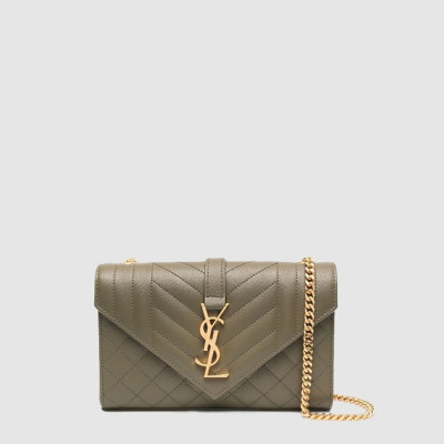 입생로랑 여성 엔벨로프 체인백 - Saint Laurent Womens Envelope Chain Bag - ysb14341x