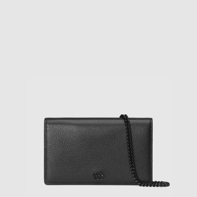 구찌 여성 GG 마몽 체인 지갑 - Gucci Womens GG Marmont Chain Wallet - gub14348x