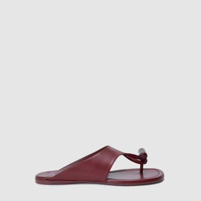 로에베 여성 토글 플랫 샌들 - Loewe Womens Toggle Flat Sandals - los13443x