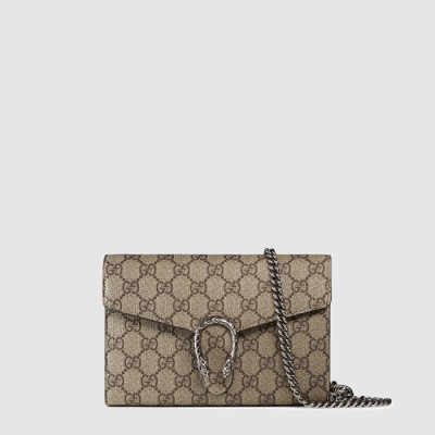 구찌 여성 디오니서스 미니 체인 숄더백 - Gucci Womens Dionysus Mini Chain Shoulder Bag - gub14550x