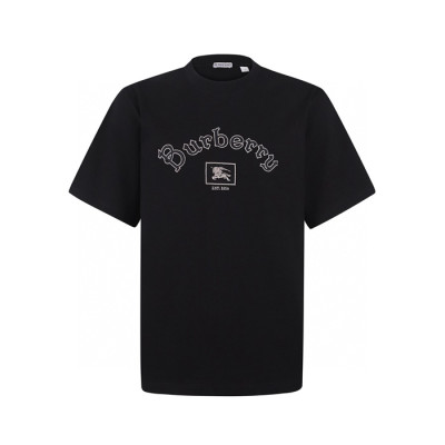 버버리 남성 라운드 반팔 티셔츠 - Burberry Mens Round Tshirt - buc13531x