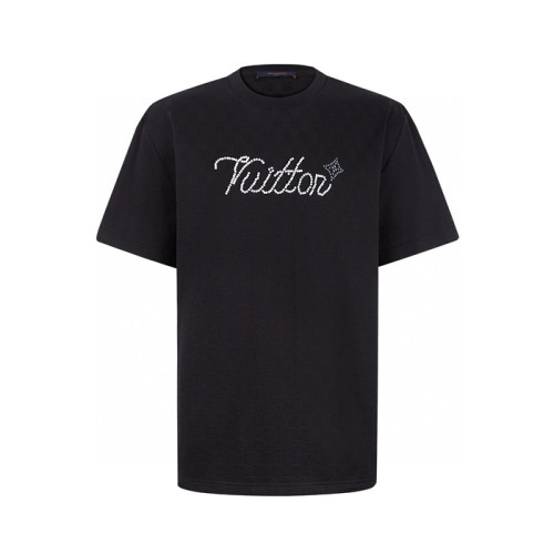 루이비통 남성 라운드 반팔 티셔츠 - Louis vuitton Mens Round Tshirt - lvc13548x