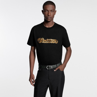 루이비통 남성 라운드 반팔 티셔츠 - Louis vuitton Mens Round Tshirt - lvc13552x