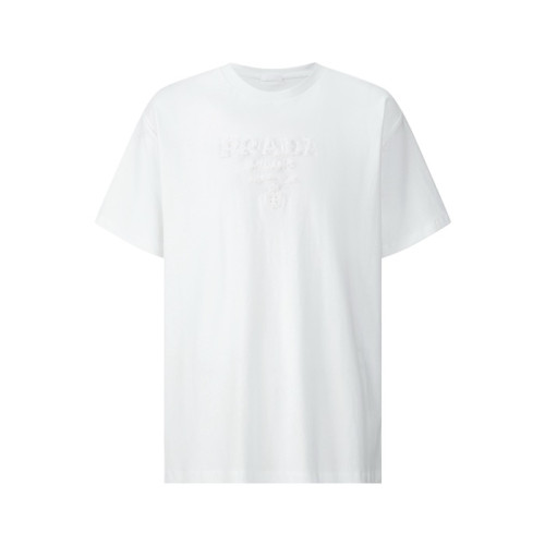 프라다 남성 라운드 반팔티 - Prada Mens Round Tshirt - prc13554x