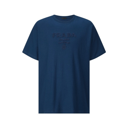프라다 남성 라운드 반팔티 - Prada Mens Round Tshirt - prc13555x