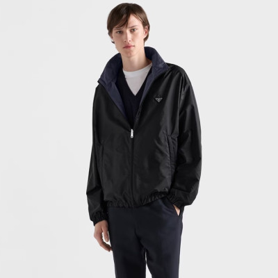 프라다 남성 양면 리나일론 재킷 - Prada Mens Re-Nylon Jacket - prc13567x