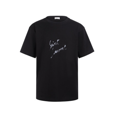 입생로랑 남성 라운드 반팔티 - Saint laurent Mens Round Tshirt - ysc13584x