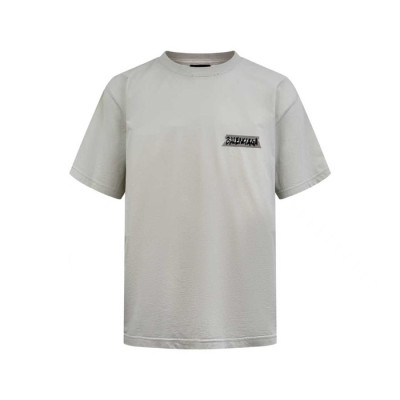 발렌시아가 남성 라운드 반팔 티셔츠 - Balenciaga Mens Round Tshirt - bac13588x