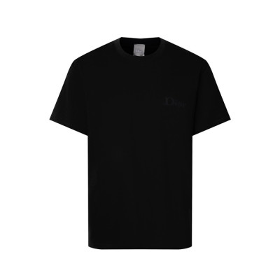 디올 남성 라운드 반팔 티셔츠 - Dior Mens Round Tshirt - dic13596x