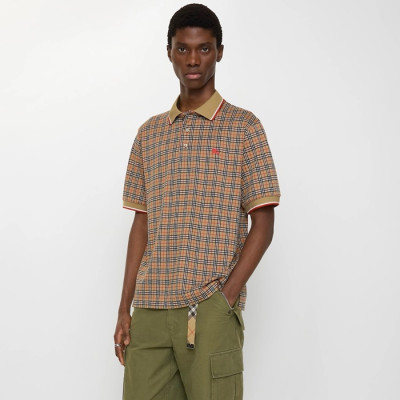 버버리 남성 폴로 반팔 티셔츠 - Burberry Mens Polo Tshirt - buc13600x