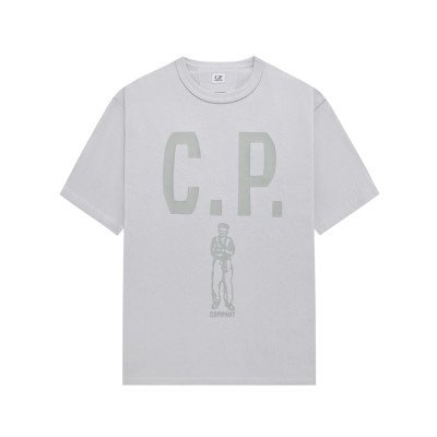 CP컴퍼니 남성 라운드 반팔티 - CP Company Mens Round Tshirt - cpc13625x