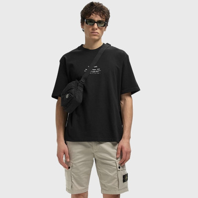 스톤아일랜드 남성 라운드 반팔 티셔츠 - Stone Island Mens Round Tshirt - stc13643x