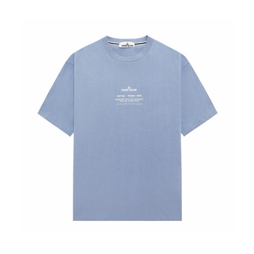 스톤아일랜드 남성 라운드 반팔 티셔츠 - Stone Island Mens Round Tshirt - stc13645x